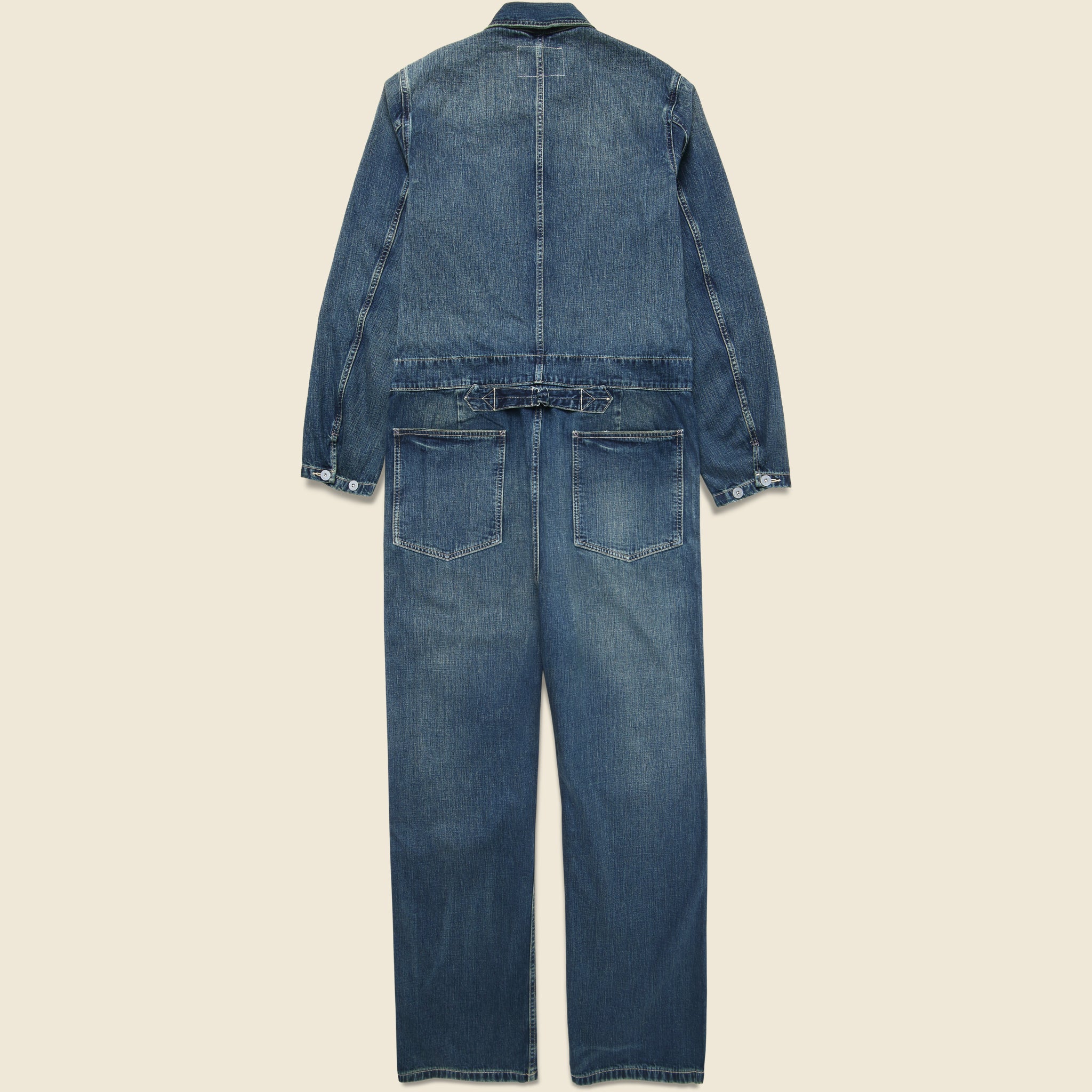 
                          Denim Coverall - Hartington Wash - RRL - STAG Provisions - Pants - Jumpsuit
                        