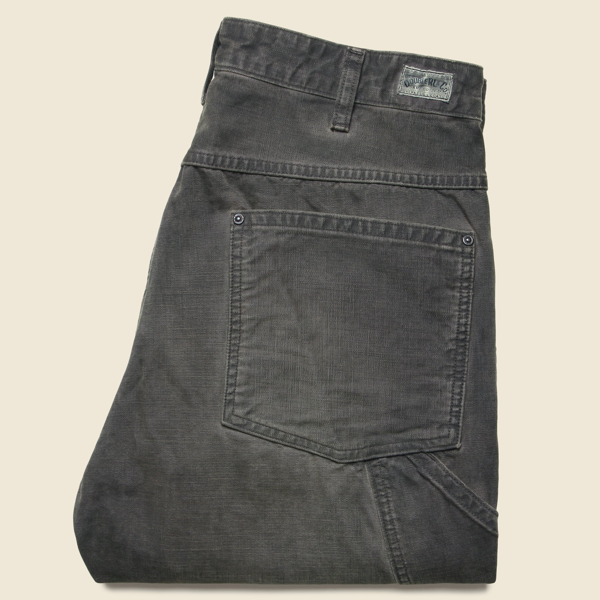 Hamilton Carpenter Pant - Black - RRL - STAG Provisions - Pants - Twill