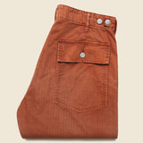 Utility Pant - Red - RRL - STAG Provisions - Pants - Twill