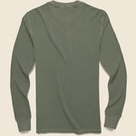 Waffle Knit Henley - Tree Green - RRL - STAG Provisions - Tops - L/S Knit
