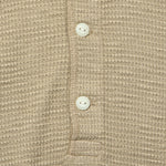 Waffle Knit Henley - Spring Beige - RRL - STAG Provisions - Tops - L/S Knit