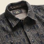 Elias Workshirt - Charcoal - RRL - STAG Provisions - Tops - L/S Woven - Other Pattern