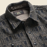Elias Workshirt - Charcoal - RRL - STAG Provisions - Tops - L/S Woven - Other Pattern