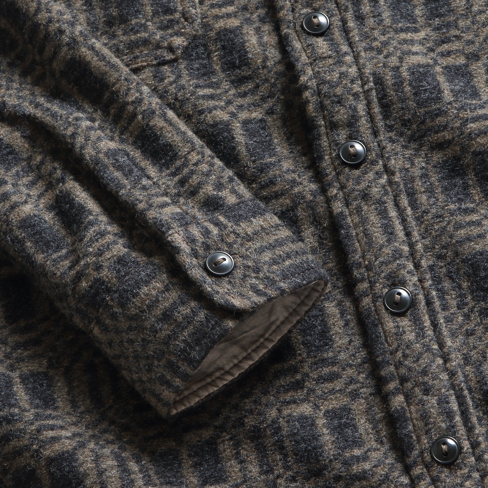 Elias Workshirt - Charcoal - RRL - STAG Provisions - Tops - L/S Woven - Other Pattern