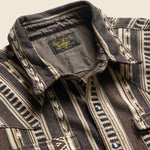 Slim Fit Jacquard Western Shirt - Brown - RRL - STAG Provisions - Tops - L/S Woven - Other Pattern