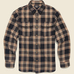 Greyson Workshirt - Black - RRL - STAG Provisions - Tops - L/S Woven - Plaid