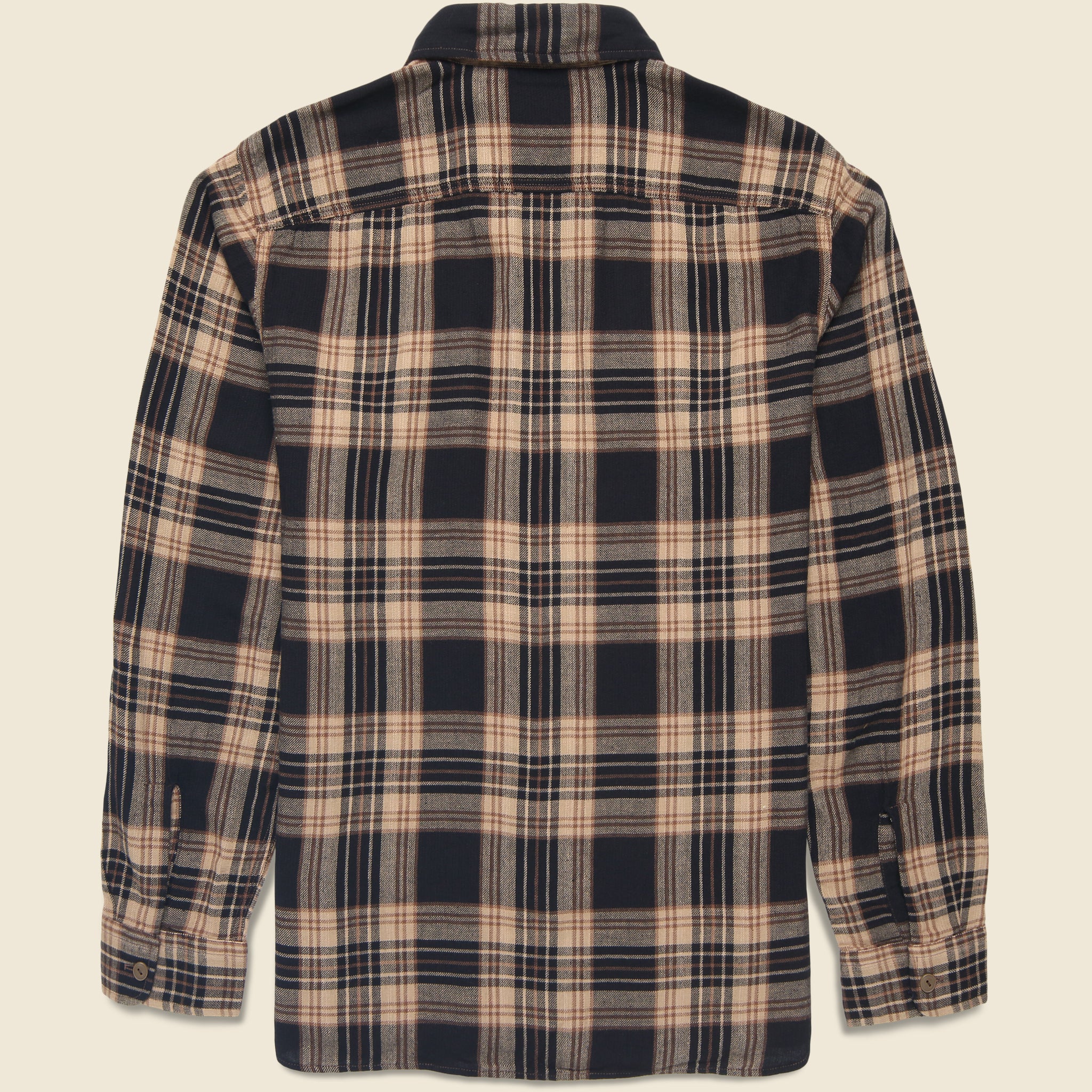 
                          Greyson Workshirt - Black - RRL - STAG Provisions - Tops - L/S Woven - Plaid
                        