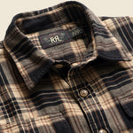 Greyson Workshirt - Black - RRL - STAG Provisions - Tops - L/S Woven - Plaid