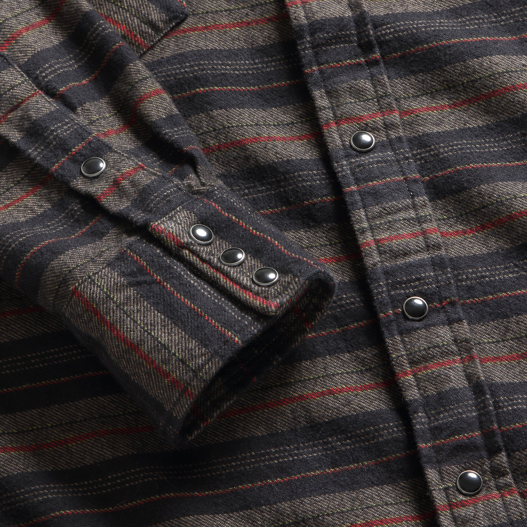 
                          Slim Fit Striped Western Shirt - Navy - RRL - STAG Provisions - Tops - L/S Woven - Stripe
                        