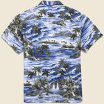 Aloha Camp Shirt - Blue - RRL - STAG Provisions - Tops - S/S Woven - Other Pattern