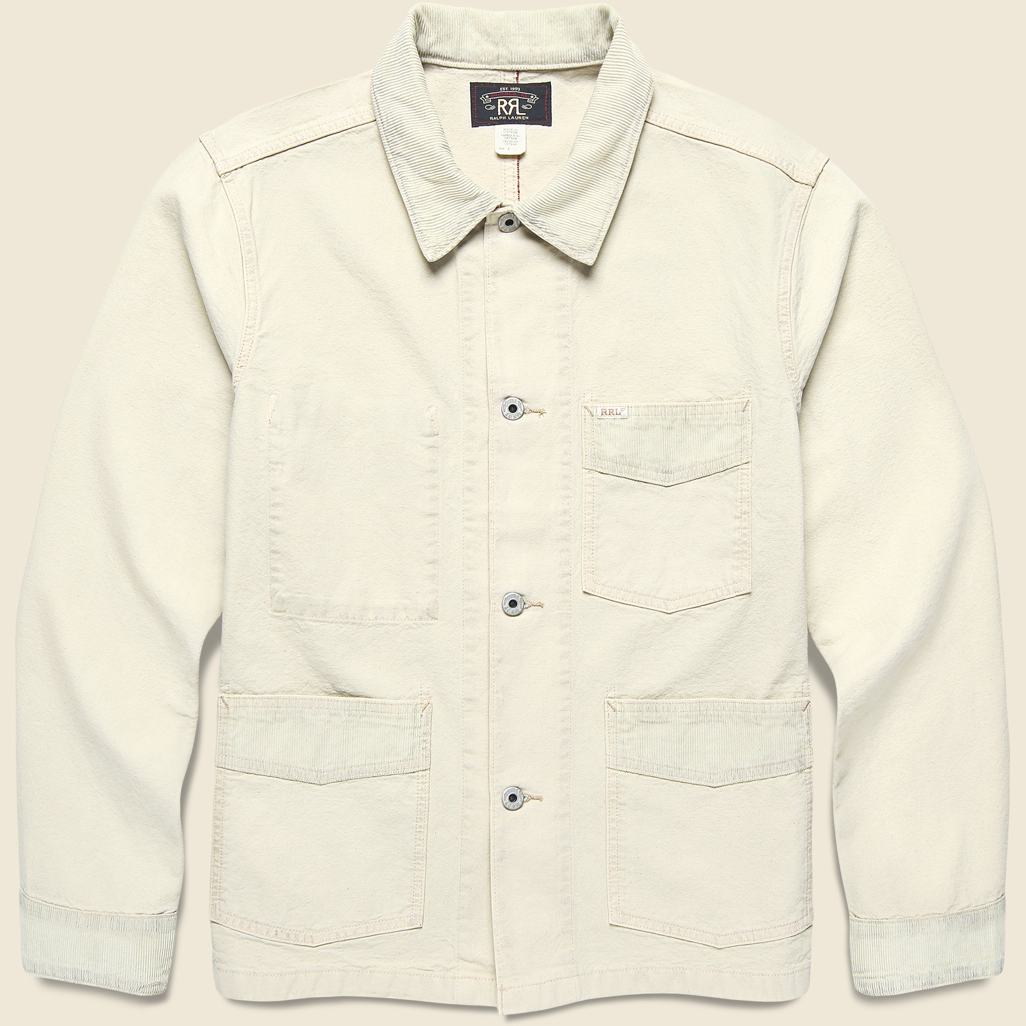 Lewis Jacket - Natural - RRL - STAG Provisions - Outerwear - Coat / Jacket