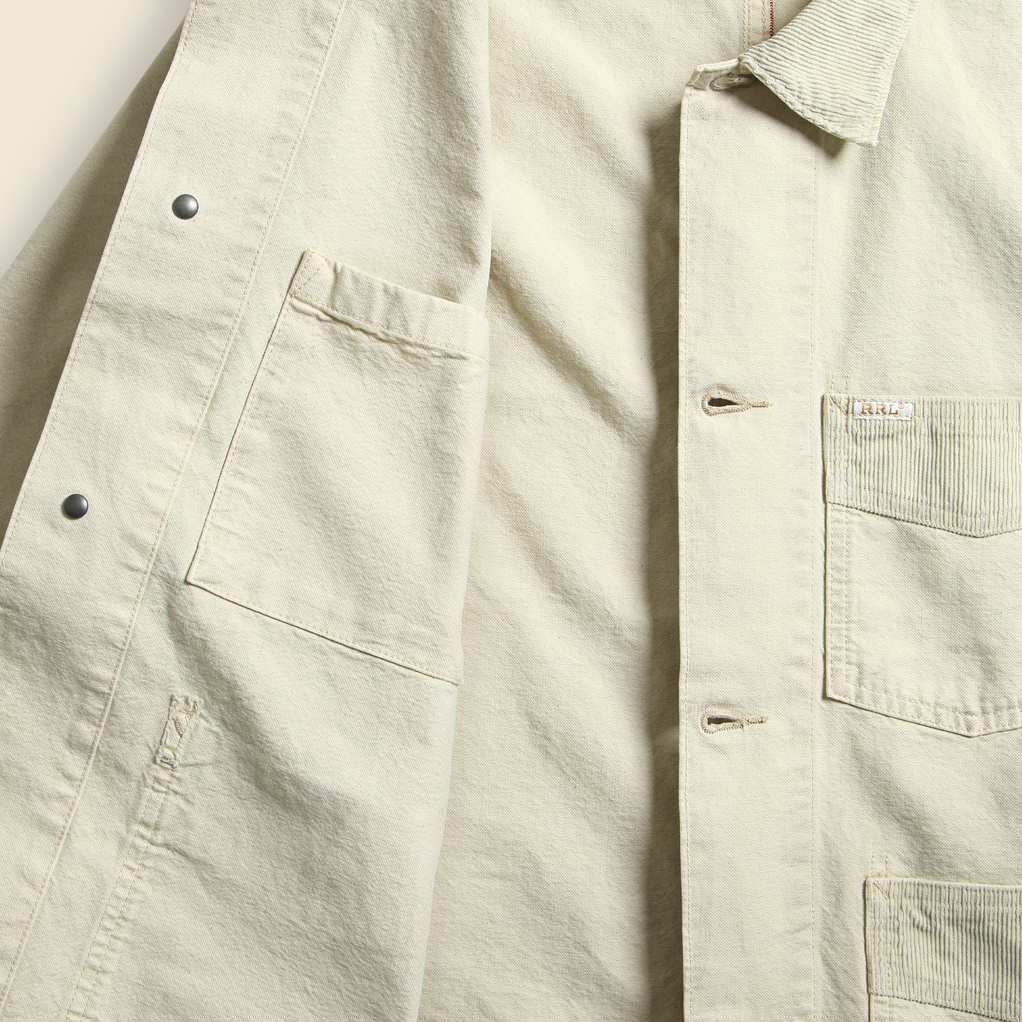 
                          Lewis Jacket - Natural - RRL - STAG Provisions - Outerwear - Coat / Jacket
                        