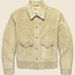 Schwab Suede Jacket - Ivory - RRL - STAG Provisions - Outerwear - Coat / Jacket