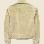 Schwab Suede Jacket - Ivory - RRL - STAG Provisions - Outerwear - Coat / Jacket