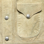 Schwab Suede Jacket - Ivory - RRL - STAG Provisions - Outerwear - Coat / Jacket