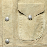 Schwab Suede Jacket - Ivory - RRL - STAG Provisions - Outerwear - Coat / Jacket