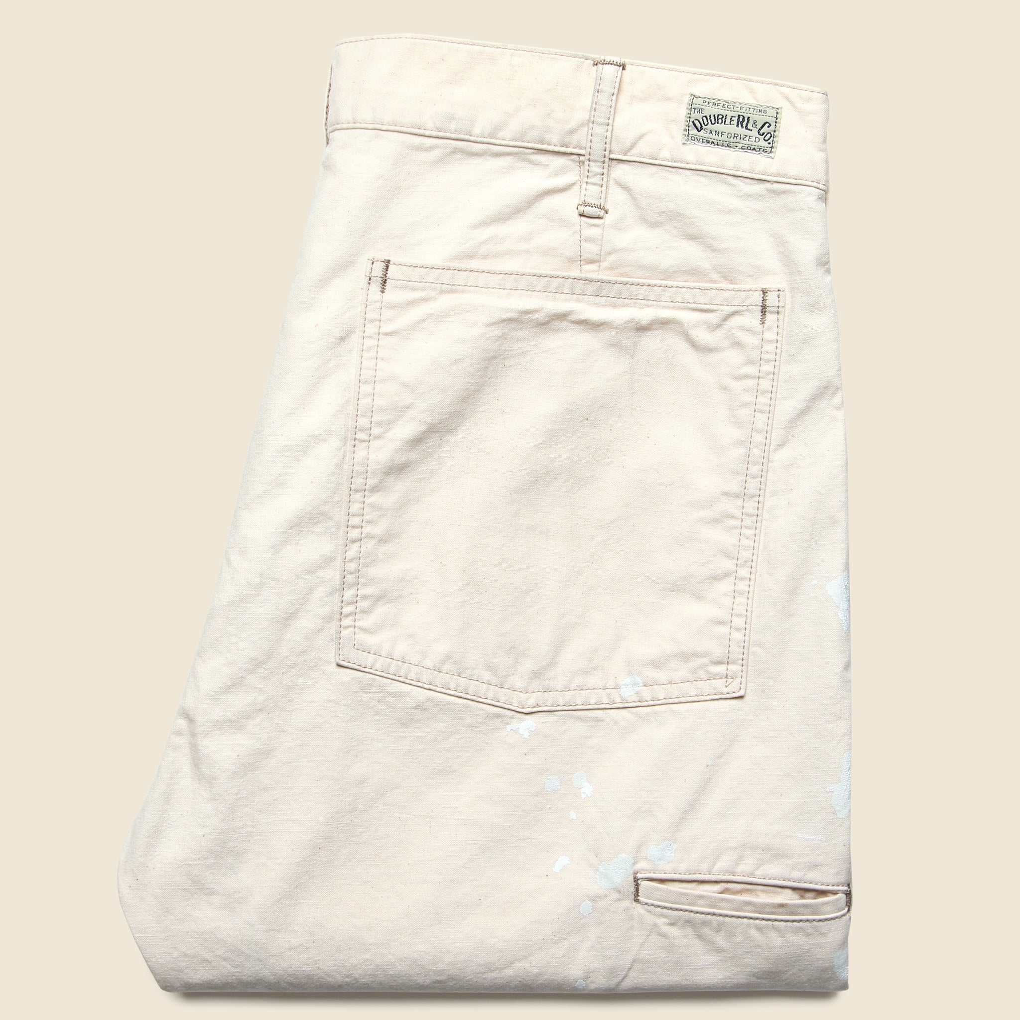 
                          Grant Carpenter Pant - Natural - RRL - STAG Provisions - Pants - Twill
                        