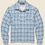 Silas Camp Shirt - Navy - RRL - STAG Provisions - Tops - L/S Woven - Plaid
