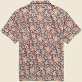 Paisley Camp Shirt - Blue - RRL - STAG Provisions - Tops - S/S Woven - Floral