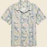 Floral Camp Shirt - Indigo - RRL - STAG Provisions - Tops - S/S Woven - Other Pattern
