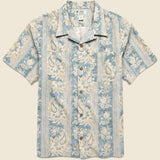 Floral Camp Shirt - Indigo - RRL - STAG Provisions - Tops - S/S Woven - Other Pattern
