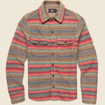 Matlock Sweater Shirt - Striped - RRL - STAG Provisions - Tops - L/S Knit