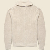 Shawl Collar Cardigan - Cream - RRL - STAG Provisions - Tops - Sweater