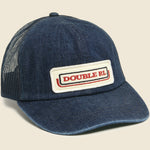 Denim Logo Trucker Hat - Indigo - RRL - STAG Provisions - Accessories - Hats