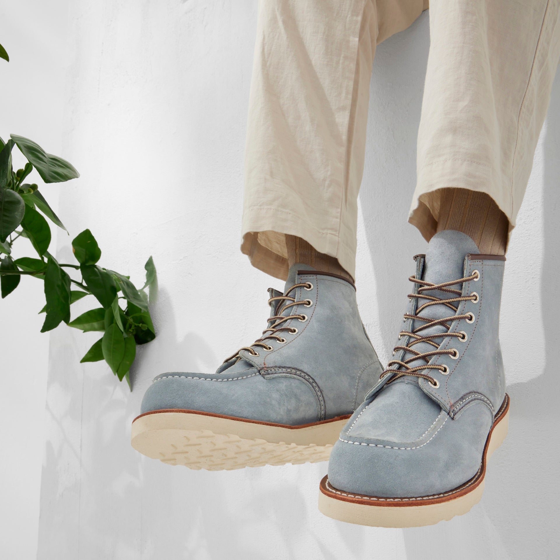 
                          6" Moc Toe No. 8800 - Dusty Blue Abilene - Red Wing - STAG Provisions - Shoes - Boots / Chukkas
                        