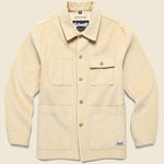Wale Corduroy Chore Jacket - Off White - Schott - STAG Provisions - Outerwear - Shirt Jacket