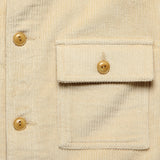 Wale Corduroy Chore Jacket - Off White - Schott - STAG Provisions - Outerwear - Shirt Jacket