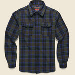CPO Wool Shirt - Spruce Plaid - Schott - STAG Provisions - Tops - L/S Woven - Overshirt