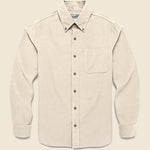 Pinwale Corduroy Shirt - Stone - Schott - STAG Provisions - Tops - L/S Woven - Corduroy
