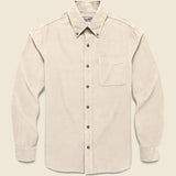 Pinwale Corduroy Shirt - Stone - Schott - STAG Provisions - Tops - L/S Woven - Corduroy