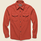 CPO Wool Shirt - Spice - Schott - STAG Provisions - Tops - L/S Woven - Overshirt
