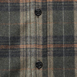 CPO Wool Shirt - Olive Plaid - Schott - STAG Provisions - Tops - L/S Woven - Overshirt