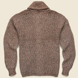 Shawl Collar Cardigan - Brown - Schott - STAG Provisions - Tops - Sweater