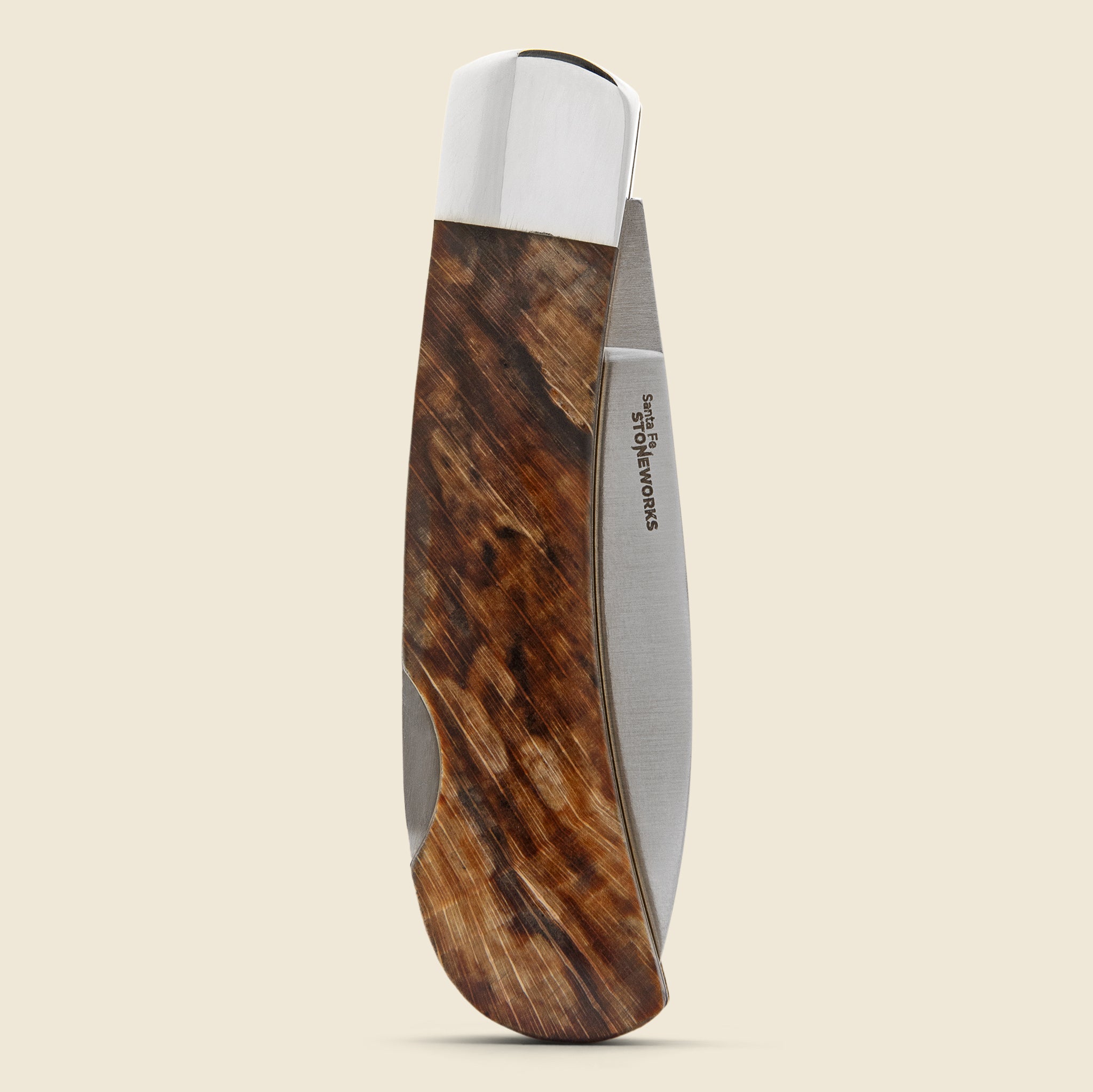 3-Inch Lock-Back Knife - Spalted Beech/Turquoise - Home - STAG Provisions - Home - Bar & Entertaining - Barware