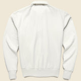 Supima Fleece Polo - Ash - Save Khaki - STAG Provisions - Tops - Fleece / Sweatshirt