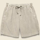 6" Corduroy Easy Shorts - Tan - Save Khaki - STAG Provisions - Shorts - Lounge