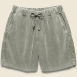 6" Corduroy Easy Shorts - Khaki - Save Khaki - STAG Provisions - Shorts - Lounge