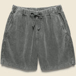 6" Corduroy Easy Shorts - Black - Save Khaki - STAG Provisions - Shorts - Lounge