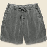6" Corduroy Easy Shorts - Black - Save Khaki - STAG Provisions - Shorts - Lounge