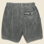 6" Corduroy Easy Shorts - Black - Save Khaki - STAG Provisions - Shorts - Lounge