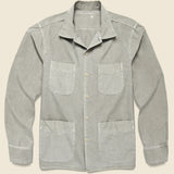 Camp Shirt Jacket - Khaki - Save Khaki - STAG Provisions - Outerwear - Shirt Jacket
