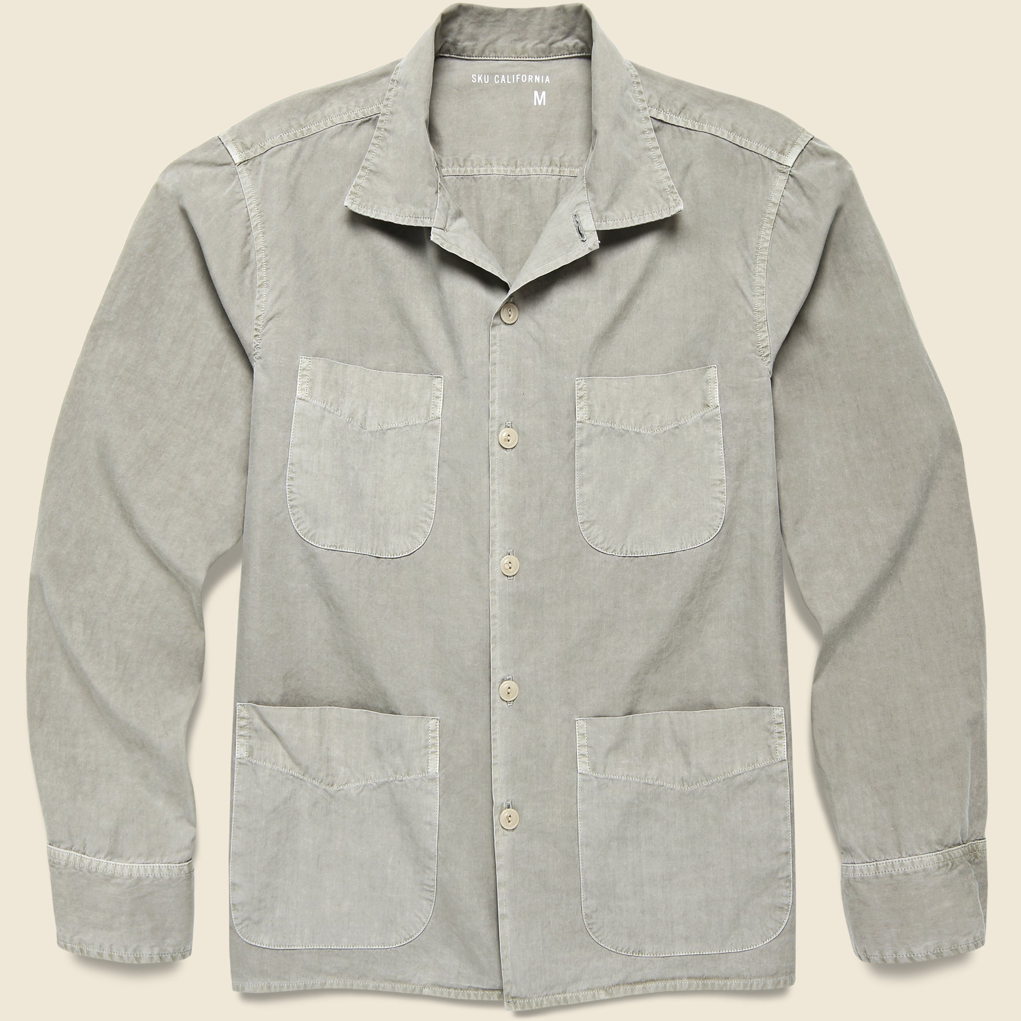 Camp Shirt Jacket - Khaki - Save Khaki - STAG Provisions - Outerwear - Shirt Jacket