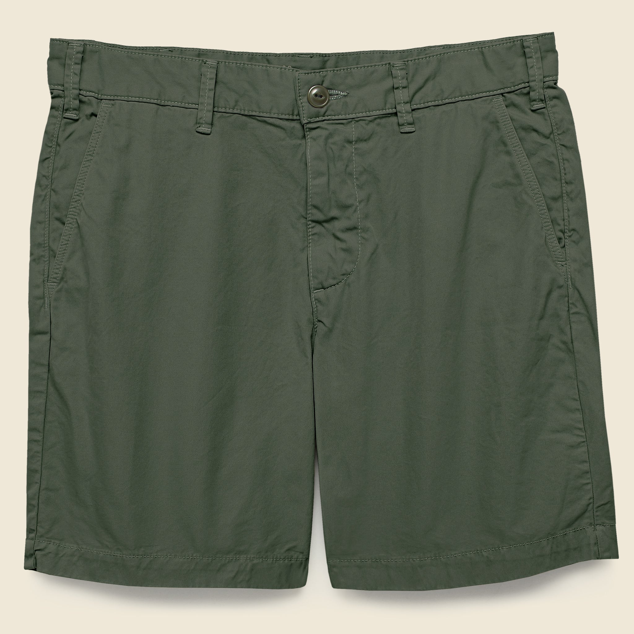 7-inch Twill Bermuda Short - Basil - Save Khaki - STAG Provisions - Shorts - Solid