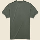 Supima Jersey Henley - Basil - Save Khaki - STAG Provisions - Tops - S/S Knit