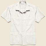 Corduroy Work Shirt - Ash - Save Khaki - STAG Provisions - Tops - S/S Woven - Solid