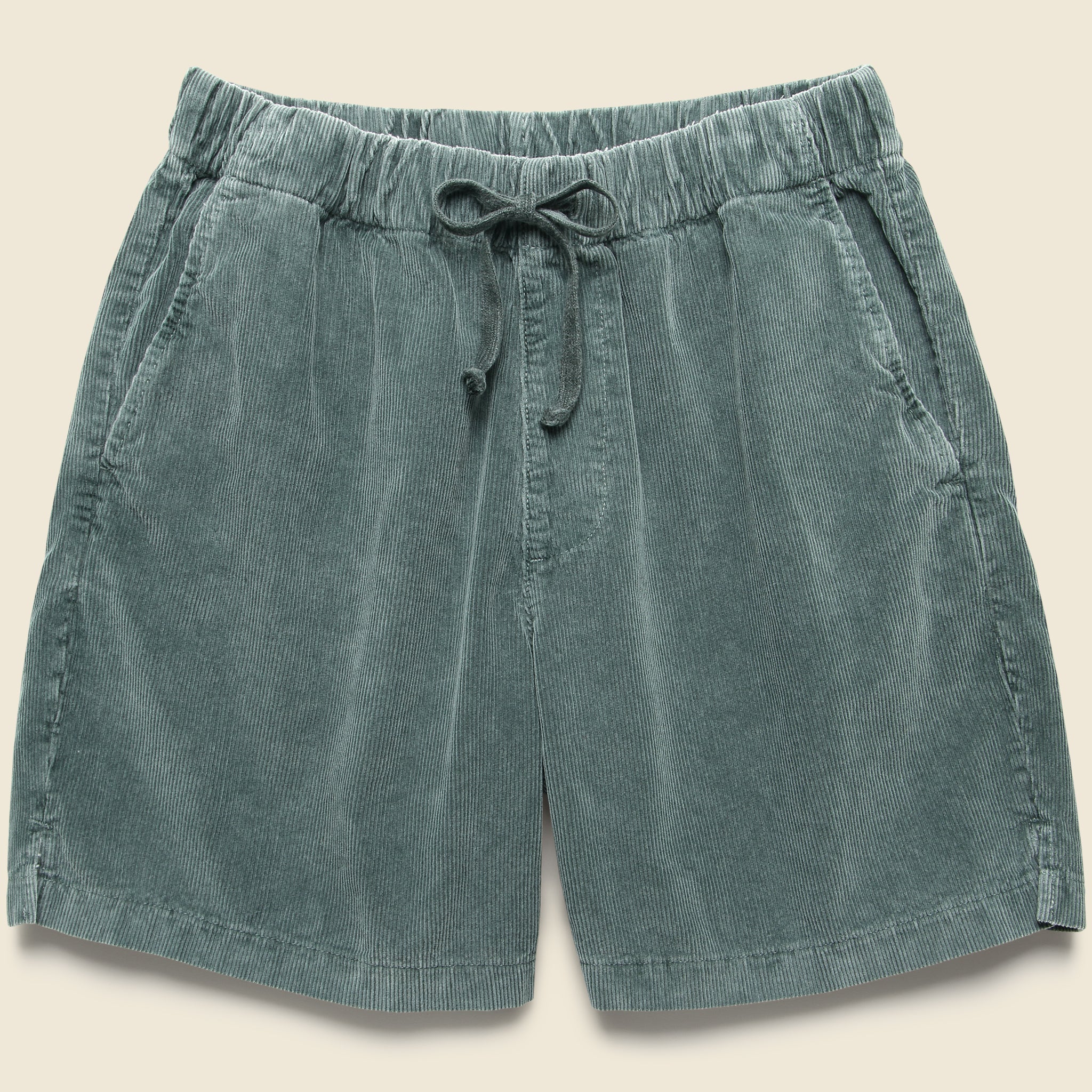 6" Corduroy Easy Shorts - Petrol